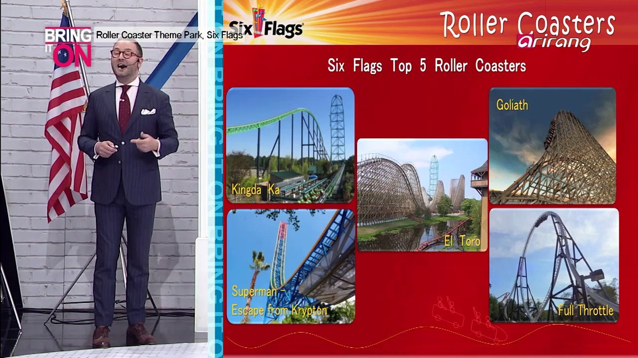 America's Roller Coaster Theme Park, Six Flags - Todd SAMPLE / U.S.