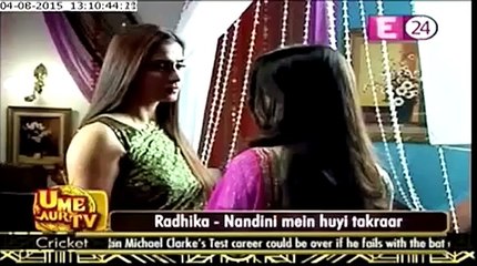 Nandini ne maara Radhika ko Thappad - 5 august 2015 - Manmarziyan