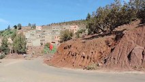 balade dans le Haut Atlas, 1er épisode: arrivée et montée vers le village de Labraa Tighdouine