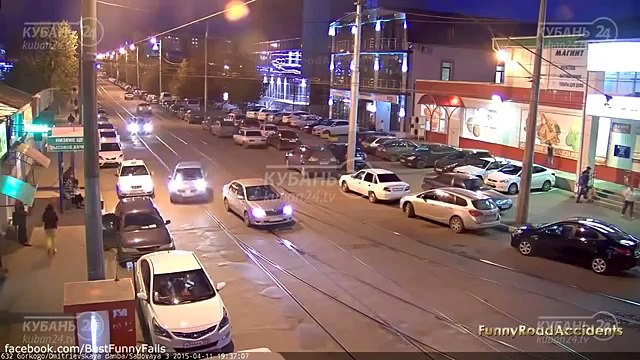 Funny road accidents Russian Road Rage Fails Compilation 201