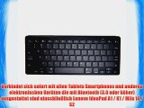 Cooper Cases(TM) B1 universelle Bluetooth Funktastatur f?r Lenovo IdeaPad A1 / K1 / Miix 10