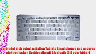 Cooper Cases(TM) B1 universelle Bluetooth Funktastatur f?r Samsung Galaxy Tab A 8.0 (SM-T350)/A