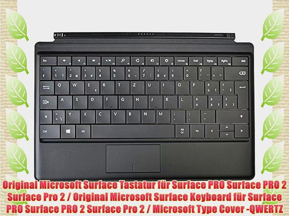 Original Microsoft Surface Tastatur f?r Surface PRO Surface PRO 2 Surface Pro 2 / Original
