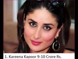 10 Highest Paid Bollywood Actress 2015 – Most Salary Per Film,kareena kapoor,deepika pdukone,priyanka chopra,infoprovider