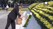 Japan marks the 70th anniversary of the atomic bomb in Hiroshima as the country's prime minister calls for nuclear disarmament