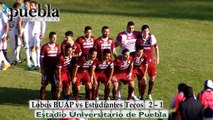 Lobos BUAP vs Estudiantes Tecos 2-1, Jornada 4, Liga de Ascenso 2014 (Cuauhtemiña)