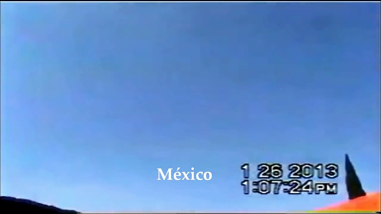 UNA FLOTILLA DE OVNIS REALES SOBREVUELA MÉXICO
