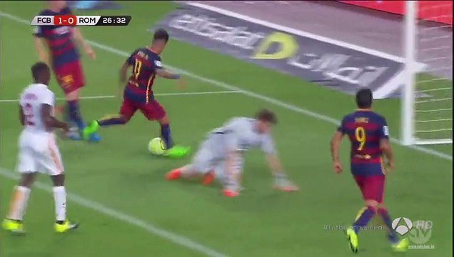 Barcelona 3-0 AS Roma (05-08-2015)