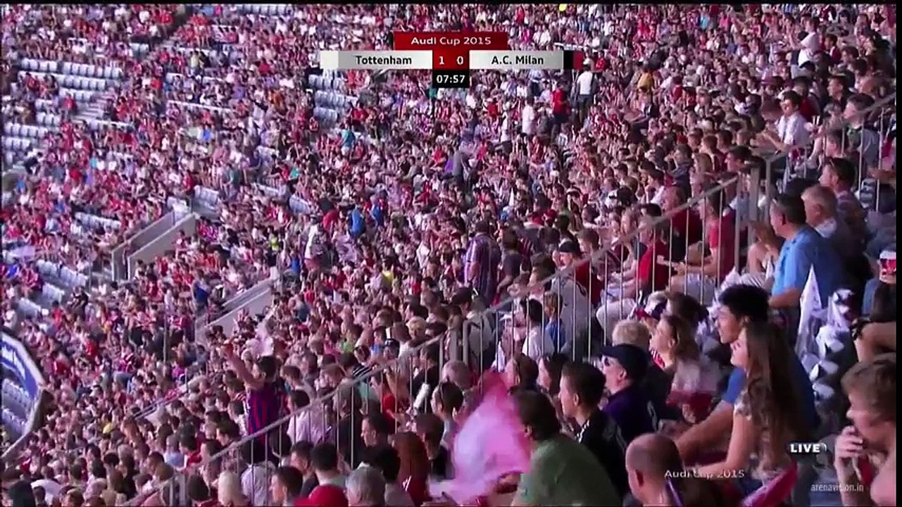 Tottenham 2-0 AC Milan ~ [Friendly Match] - 05.08.2015 - All Goals & Highlights