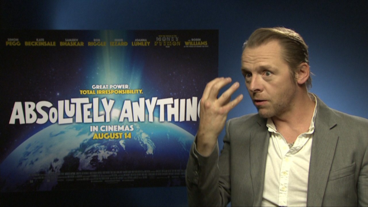 Simon Pegg Talks About 'Absolutely Anything'