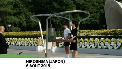 70 ans après la première bombe nucléaire de l'histoire, Hiroshima se recueille