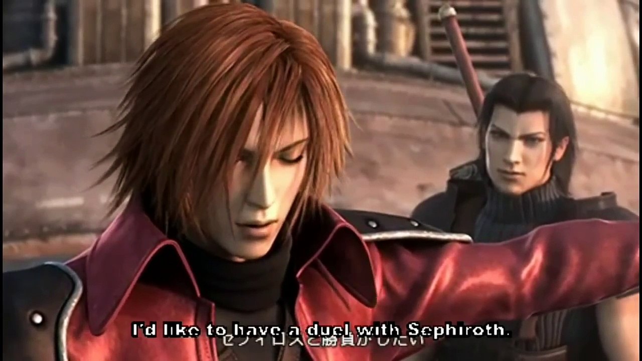 Crisis Core: Angeal and Genesis Vs Sephiroth JAP WITH SUBS HD!!