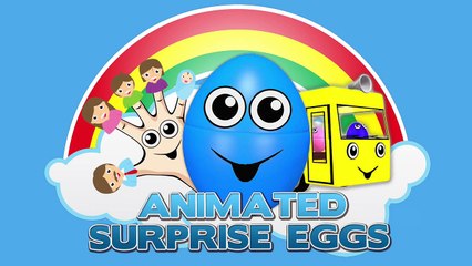 Скачать видео: Counting Garbage Trucks   Learn Colors & Numbers for Kids   Animated Surprise Eggs   Teach Colours