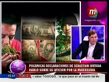 Polémicas declaraciones de Sebastián Ortega sobre la marihuana