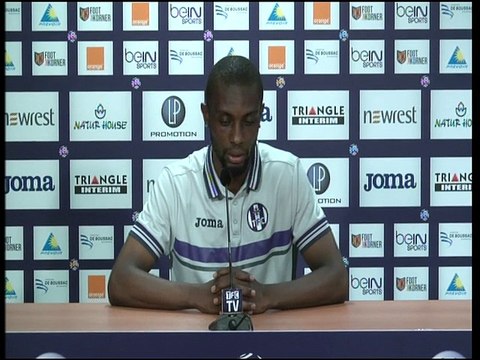 La Conf' de presse de JD Akpa avant TFC/Saint-Etienne