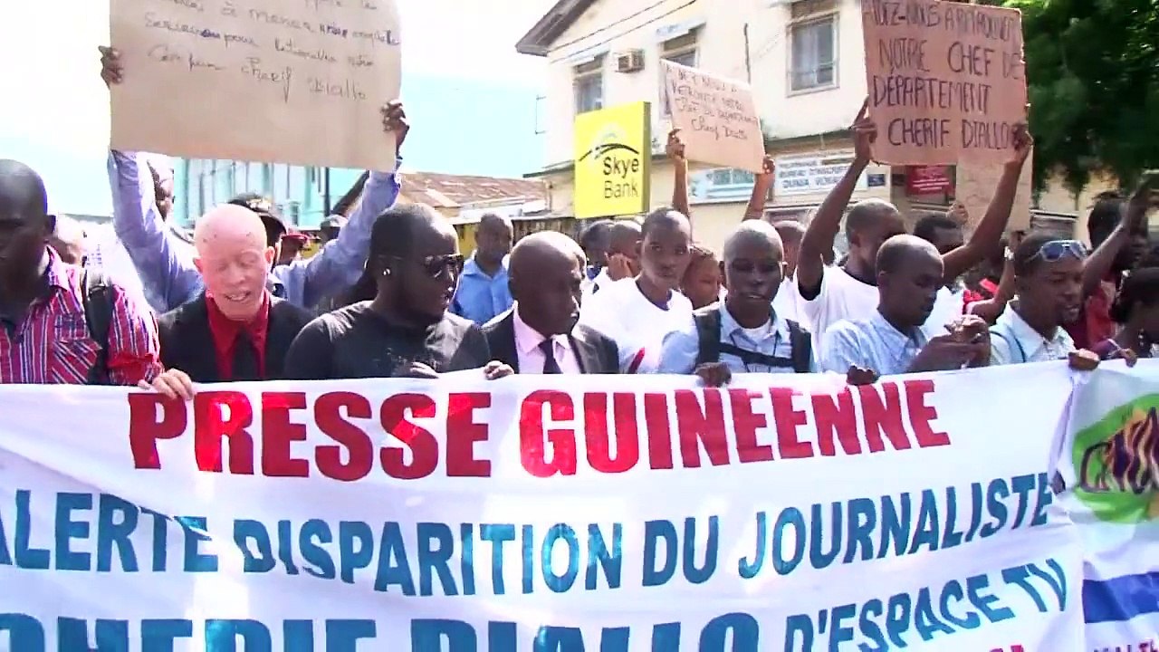 March for missing Guinean journalist