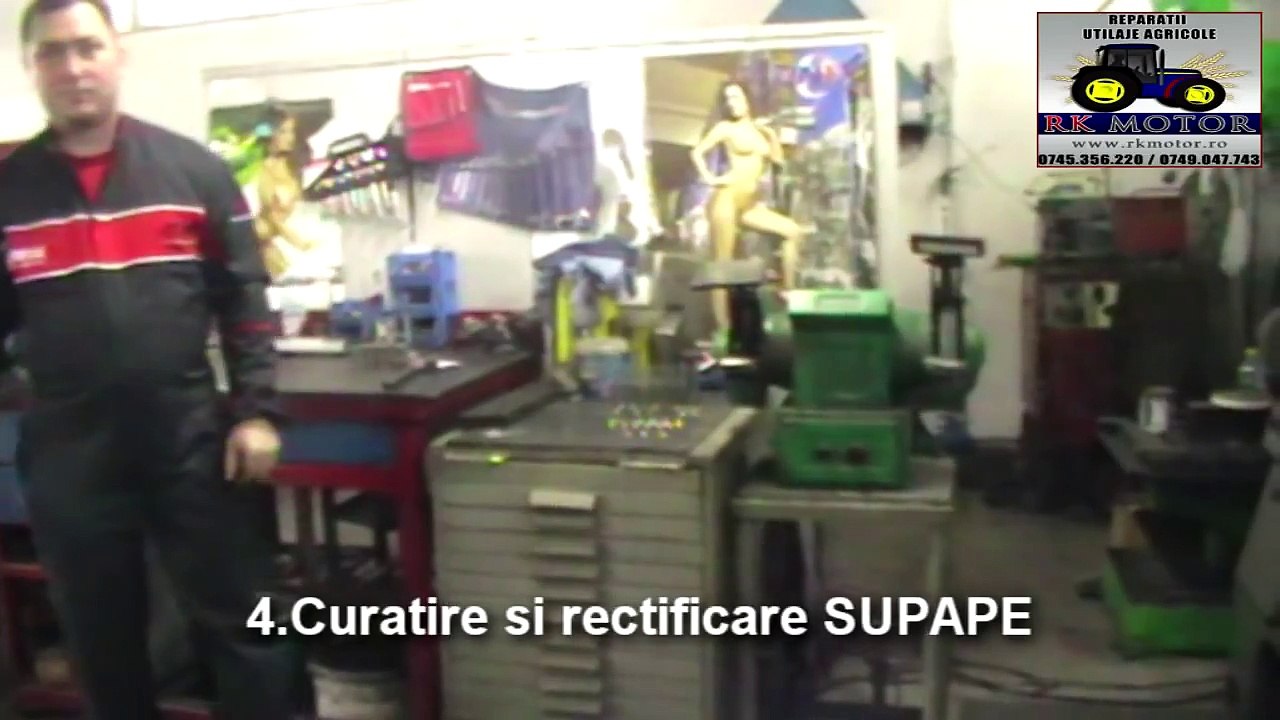 Rectificare, reparatie chiulasa, procedee si pasi - R.K. Motor Craiova