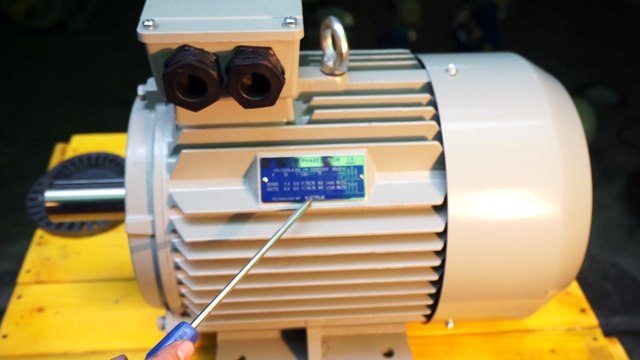 Động cơ điện 3 pha 380V 5.5 kW ~ 7.5HP 1400 RPM, làm máy sản xuất bao bì, hộp nhựa Cần Thơ- Điện cơ Sài Gòn- Hà Nội