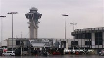 Lufthansa Boeing 747-8 Intercontinental [D-ABYC] Takeoff From LAX on Rainy Day