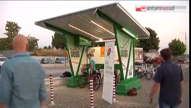 TG 03.08.15 Bike solar, a Grottaglie una stazione di ricarica per bici elettriche