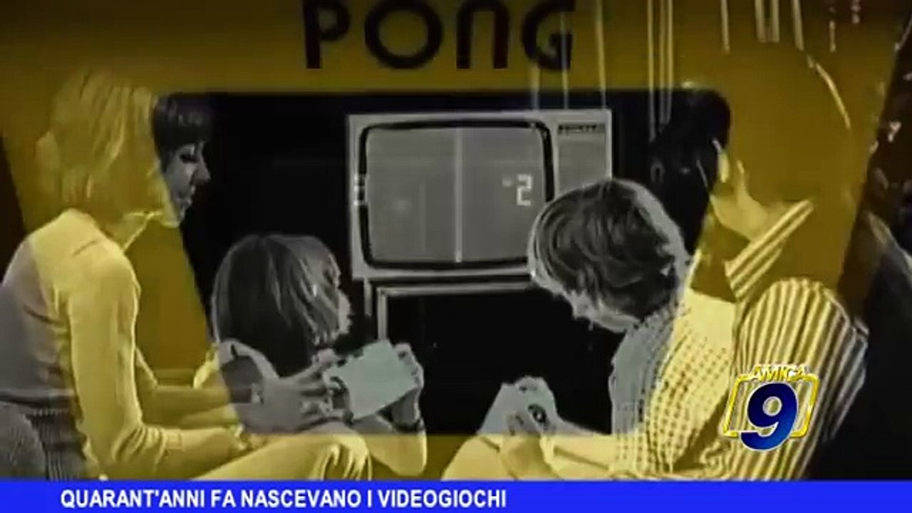 Quarant'anni fa nascevano i videogiochi