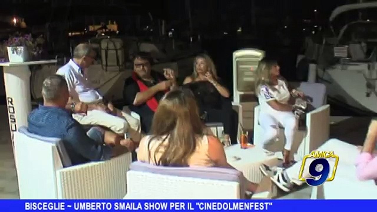 BISCEGLIE | Umberto Smaila show per il "CineDolmenFest"