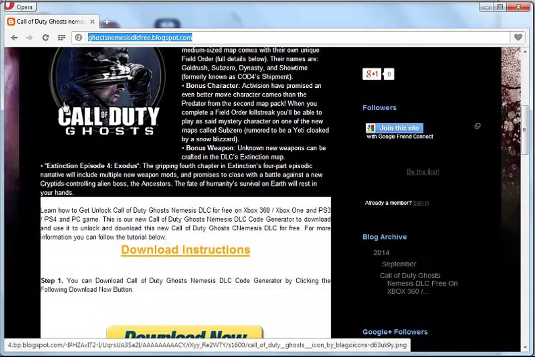 Get Free Call of Duty Ghosts Nemesis Redeem Codes For Xbox 360 / Xbox One