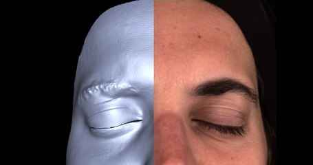 Disney Detailed Spatio-Temporal Reconstruction of Eyelids