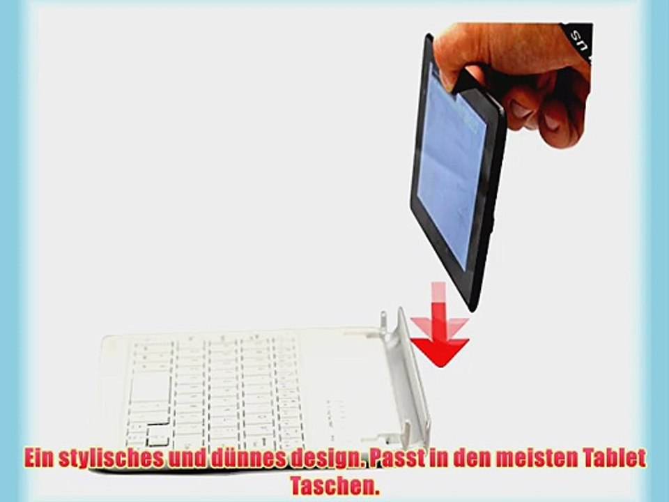 Navitech Slim Wireless Mini Bluetooth Keyboard f?r das Apple iPad Mini 2 With Retina Display