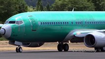 UnPainted Qantas Boeing 737-800 First Flight - Test Flight