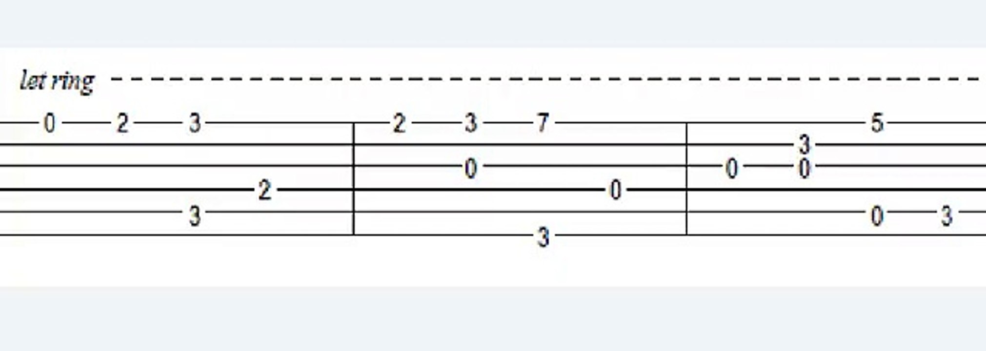 guitar tabs fairy tail - lyra's song