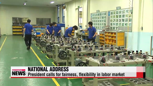 President Park seeks public support for her reform drive