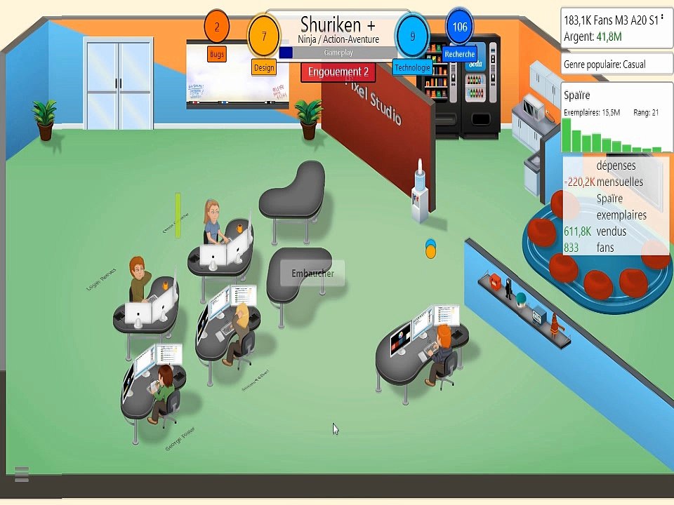 Game Dev Tycoon [13]: Multiplateforme et multigenre