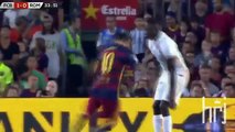 Lionel Messi Crazy Fight with Mapou Yanga-Mbiwa - Barcelona 3-0 Roma