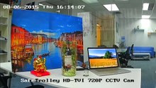 Demo video from SafeTrolley HD-TVI CCTV Camera. Resolution: 1280x720 (720P)