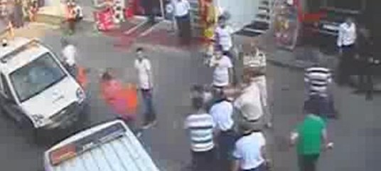 7 zabıtanın bıçaklandığı kavgasının görüntüleri ortaya çıktı