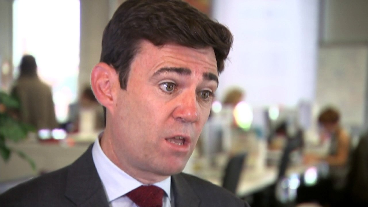 Andy Burnham launches manifesto