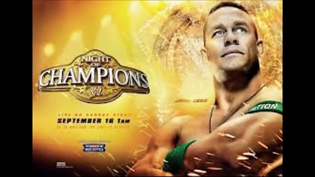 WWE Night Of Champions 2012 Theme Song Lyrics Champions By Kevin Rudolf