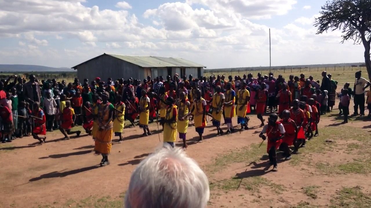 Maasai children song and dance. Houston's First Baptist Church Choir and Orchestra Mission July