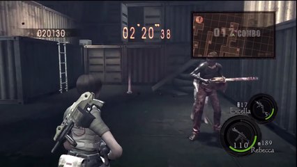 Resident Evil 5 - Rebecca Chainsaw Death