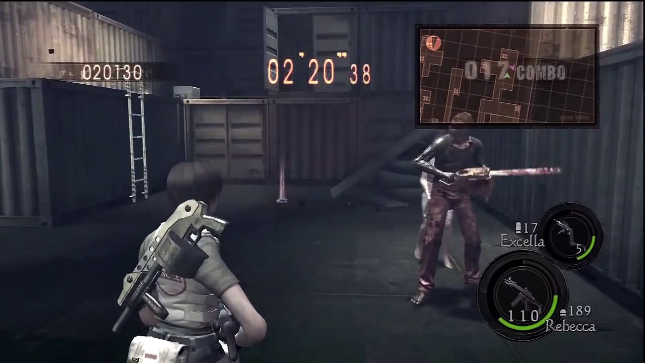Resident Evil 5 - Rebecca Chainsaw Death