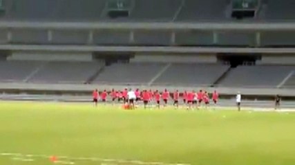 SHANGHAI - Allenamento Juventus
