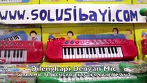 Piano Karaoke Anak Techno T 2786 Mainan Edukatif Anak Balita 26 Lagu Anak Indonesia   Mic