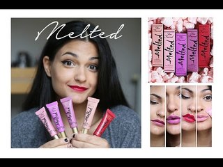 MELTED / TOO FACED TOP OU FLOP? SWATCH/REVIEW ♥