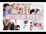 GET UNREADY WITH ME / Routine Soir ☾