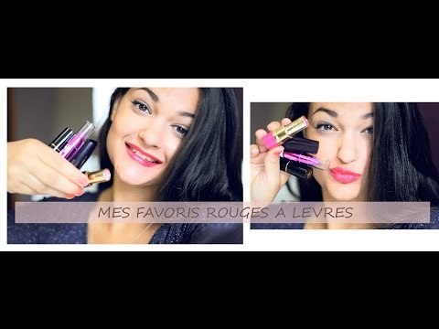TOP 6 Mes rouges à lèvres favoris !
