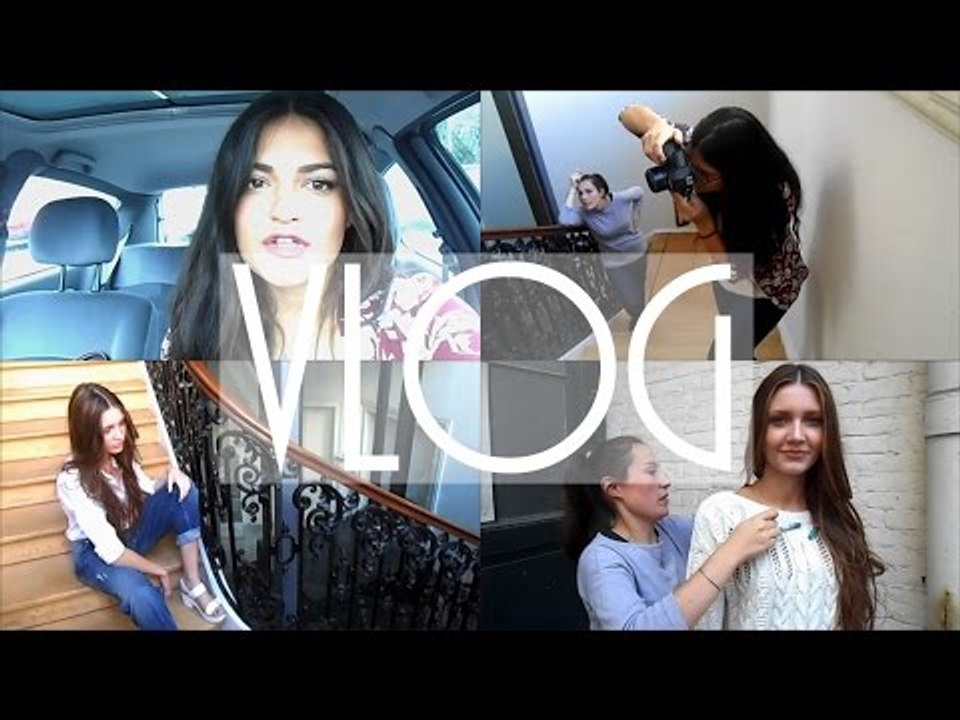 VLOG #1 Je vous emmènes avec moi en shooting !