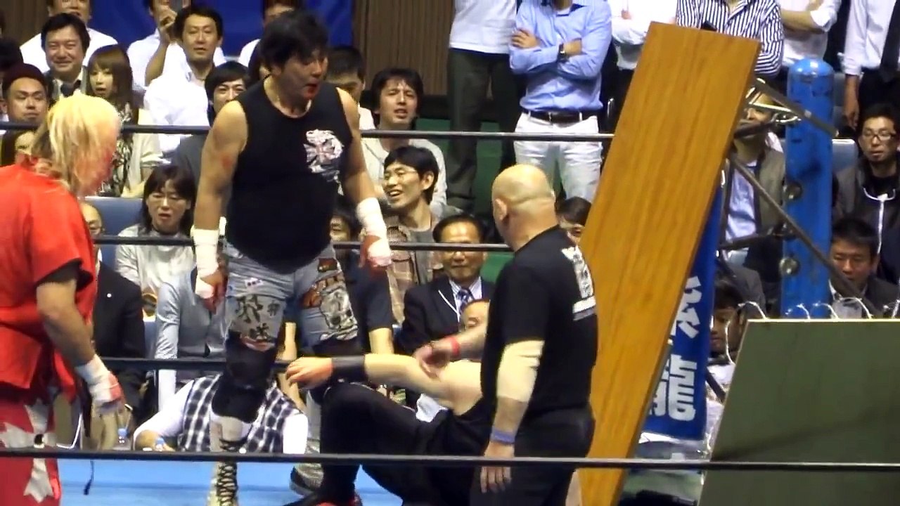 20140416　貴闘力、鈴木みのるｖｓ大仁田、矢口　ケンカマッチ