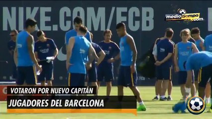 Jugadores del Barcelona votaron por nuevo capitán