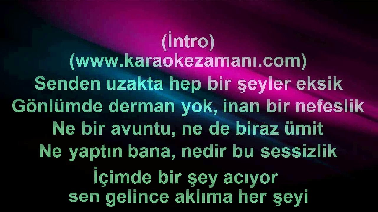 Gökhan Kırdar - Yerine Sevemem - 1994 TÜRKÇE KARAOKE